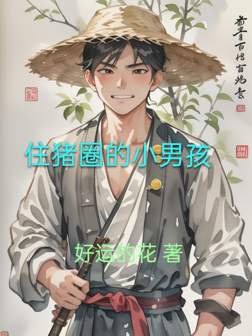 住猪圈的小男孩简笔画